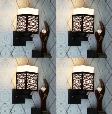 Mohit Enterprises Uplight Wall Lamp Without Bulb(Pack of 4)