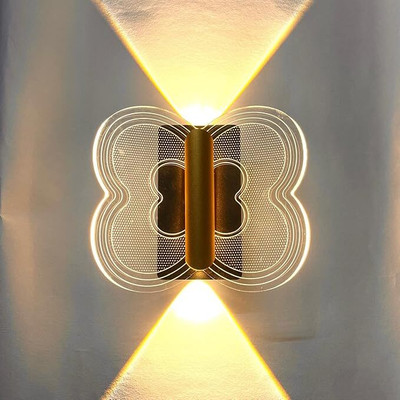 Sunrays Uplight Wall Lamp With Bulb