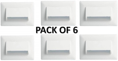 IM ENTERPRISE Step Light Wall Lamp With Bulb(Pack of 6)
