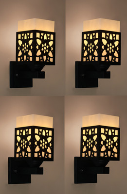 Gojeeva Uplight Wall Lamp Without Bulb(Pack of 4)
