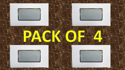 MAHADEV SHOPCART Step Light Wall Lamp With Bulb(Pack of 4)