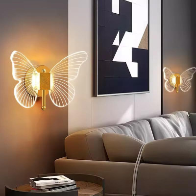 GENREE Wallchiere Wall Lamp Without Bulb(Pack of 2)