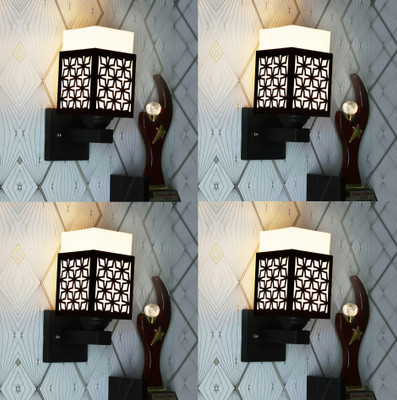 Arti Traders Uplight Wall Lamp Without Bulb(Pack of 4)