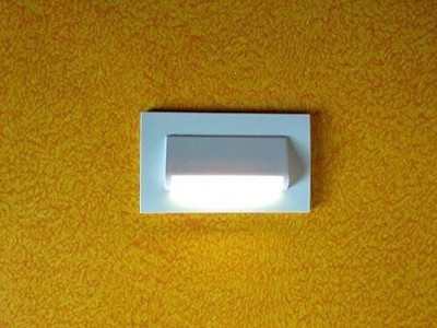 MAHADEV SHOPCART Step Light Wall Lamp With Bulb(Pack of 2)