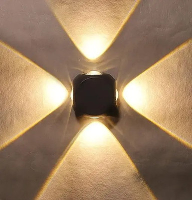 Himanshu Enterprises Step Light Wall Lamp With Bulb