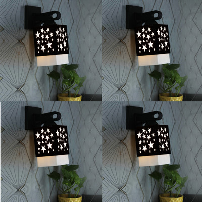 Arti Traders Uplight Wall Lamp Without Bulb(Pack of 4)