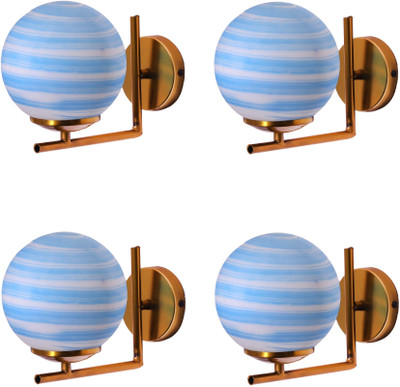 Baslash Uplight Wall Lamp Without Bulb(Pack of 4)
