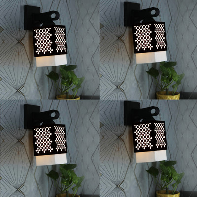 shyam enterprises Uplight Wall Lamp Without Bulb(Pack of 4)