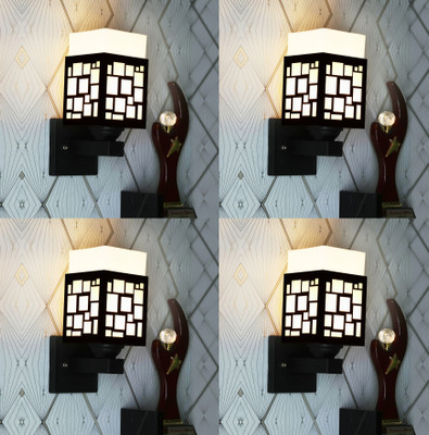 shyam enterprises Uplight Wall Lamp Without Bulb(Pack of 4)