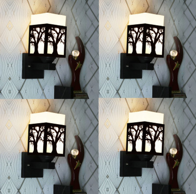 Ayesha Uplight Wall Lamp Without Bulb(Pack of 4)