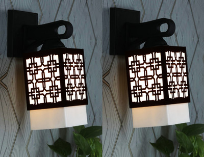 SRM Swing Arm Wall Light Wall Lamp Without Bulb(Pack of 2)