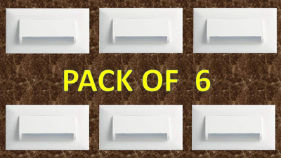 MAHADEV SHOPCART Step Light Wall Lamp With Bulb(Pack of 6)
