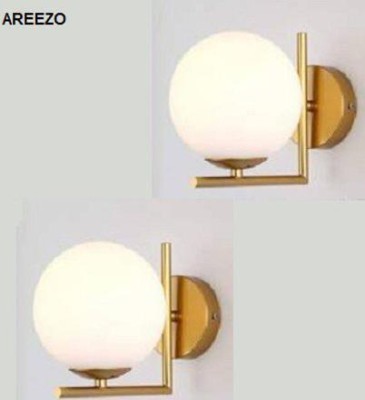 Areezo Swing Arm Wall Light Wall Lamp Without Bulb(Pack of 2)