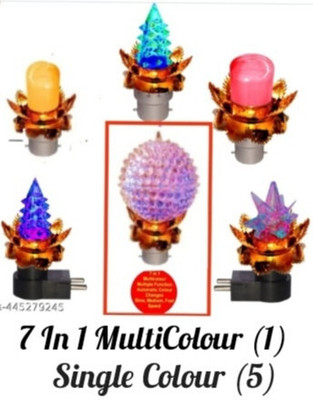 ABC Uplight Wall Lamp With Bulb(Pack of 6)
