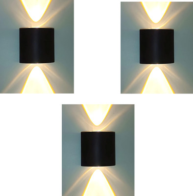 GLINTAC Wallchiere Wall Lamp With Bulb(Pack of 3)