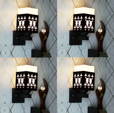 Arti Traders Uplight Wall Lamp Without Bulb(Pack of 4)