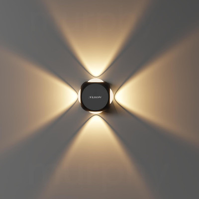 MURPHY Uplight Wall Lamp With Bulb(Pack of 2)