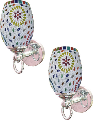 Virya Wallchiere Wall Lamp Without Bulb(Pack of 2)