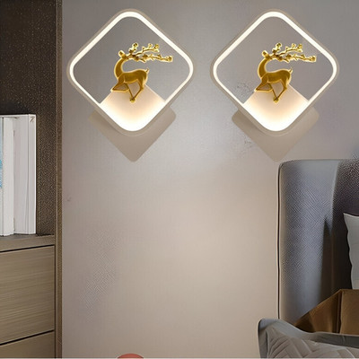 Jaraya Wallchiere Wall Lamp With Bulb(Pack of 2)