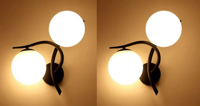 Areezo Swing Arm Wall Light Wall Lamp Without Bulb(Pack of 2)