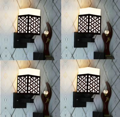 Shree Shyam Uplight Wall Lamp Without Bulb(Pack of 4)