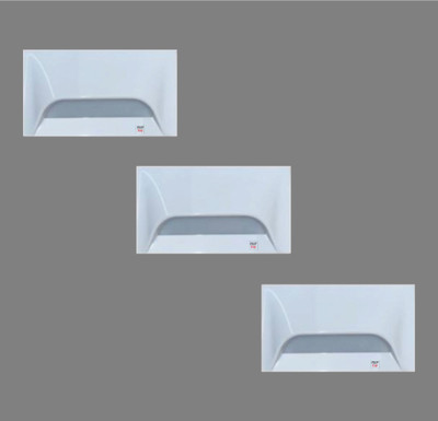 Prop It Up Step Light Wall Lamp With Bulb(Pack of 3)