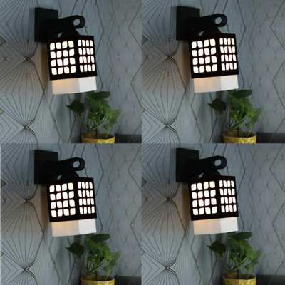 Arti Traders Uplight Wall Lamp Without Bulb(Pack of 4)