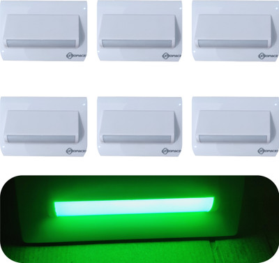 ecopacer Step Light Wall Lamp With Bulb(Pack of 6)