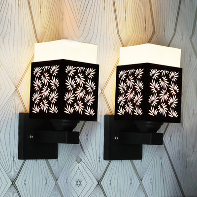 Zuper Uplight Wall Lamp Without Bulb(Pack of 2)