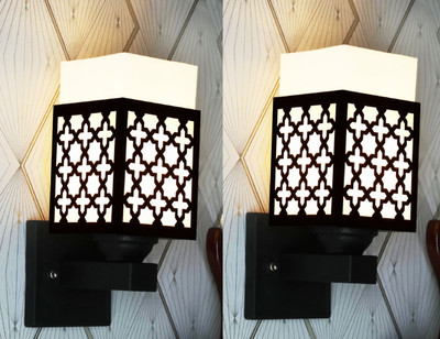 Ayesha Uplight Wall Lamp Without Bulb(Pack of 2)