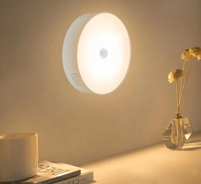 Tishnaya jewels Step Light Wall Lamp With Bulb(Pack of 2)