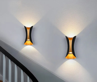 Hybrix Wallchiere Wall Lamp With Bulb(Pack of 2)