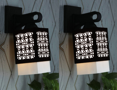 Arti Traders Uplight Wall Lamp Without Bulb(Pack of 2)