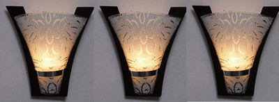 Areezo Uplight Wall Lamp Without Bulb(Pack of 3)