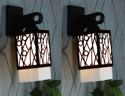 shyam enterprises Uplight Wall Lamp Without Bulb(Pack of 2)