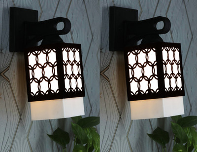 SRM Swing Arm Wall Light Wall Lamp Without Bulb(Pack of 2)