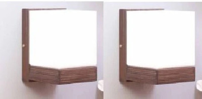 LYMON Wallchiere Wall Lamp Without Bulb(Pack of 2)