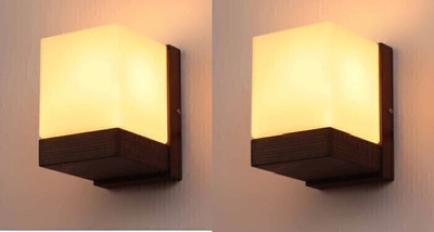 Areezo Wallchiere Wall Lamp Without Bulb(Pack of 2)