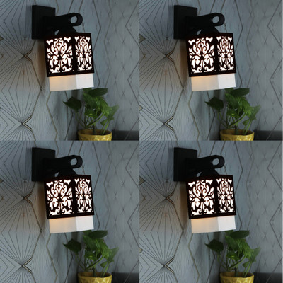 Arti Traders Uplight Wall Lamp Without Bulb(Pack of 4)