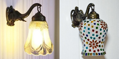 Sadhna Fancy Lighting Swing Arm Wall Light Wall Lamp With Bulb(Pack of 2)