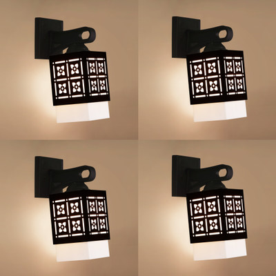 Arti Traders Uplight Wall Lamp Without Bulb(Pack of 4)