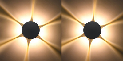 tripping Wallchiere Wall Lamp With Bulb(Pack of 2)