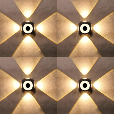 Volt Vision Wallchiere Wall Lamp With Bulb(Pack of 4)