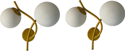 Areezo Swing Arm Wall Light Wall Lamp With Bulb(Pack of 2)