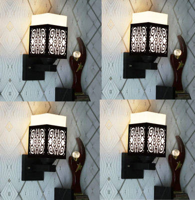 SAHDEV ENTERPRISES Uplight Wall Lamp Without Bulb(Pack of 4)