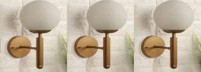 Areezo Uplight Wall Lamp Without Bulb(Pack of 3)