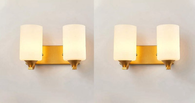 Areezo Step Light Wall Lamp Without Bulb(Pack of 2)