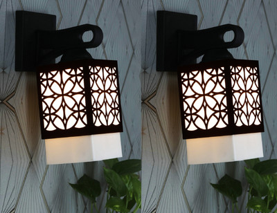 Arti Traders Uplight Wall Lamp Without Bulb(Pack of 2)