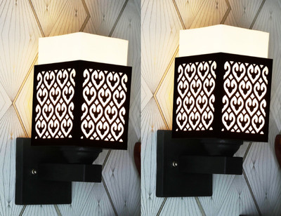 Ayesha Uplight Wall Lamp Without Bulb(Pack of 2)