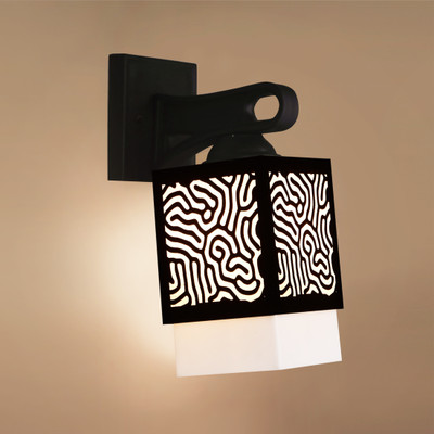 Mohit Enterprises Uplight Wall Lamp Without Bulb(Pack of 2)